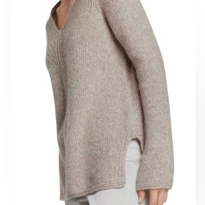NWT MARC CAIN Sweater Cashmere Sweater Beige NEW German Oversized Highend Luxe